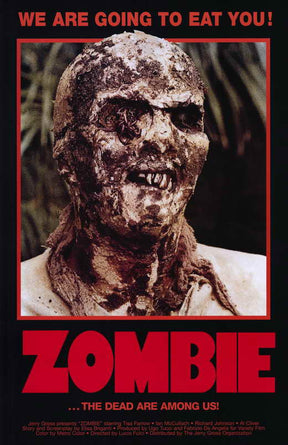 Zombie Poster 11x17