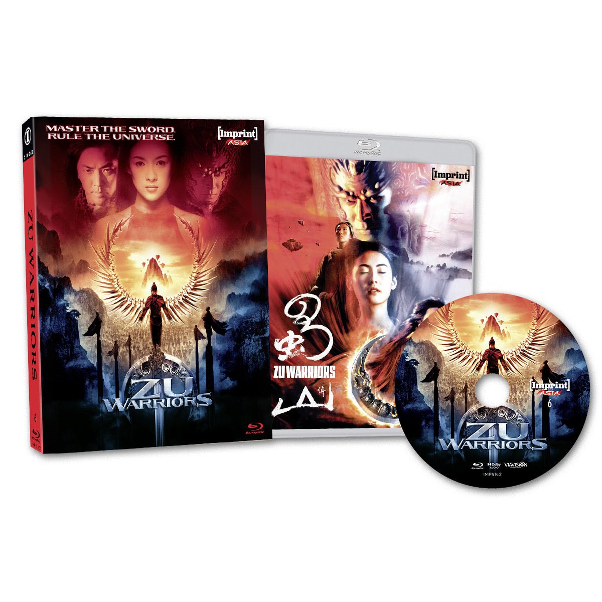 Zu Warriors (2001, Limited Edition, Region Free) w/SLIP - New Blu - Ray