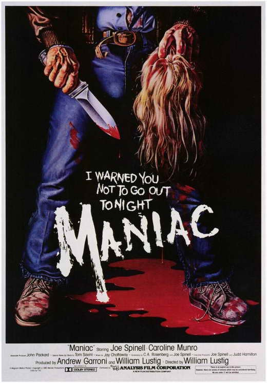 Maniac Poster 11x17