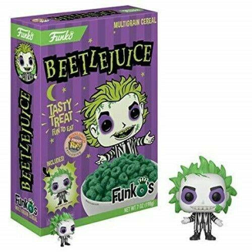 Beetlejuice Funkos Cereal