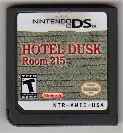 Hotel Dusk Room 215 Nintendo DS LOOSE