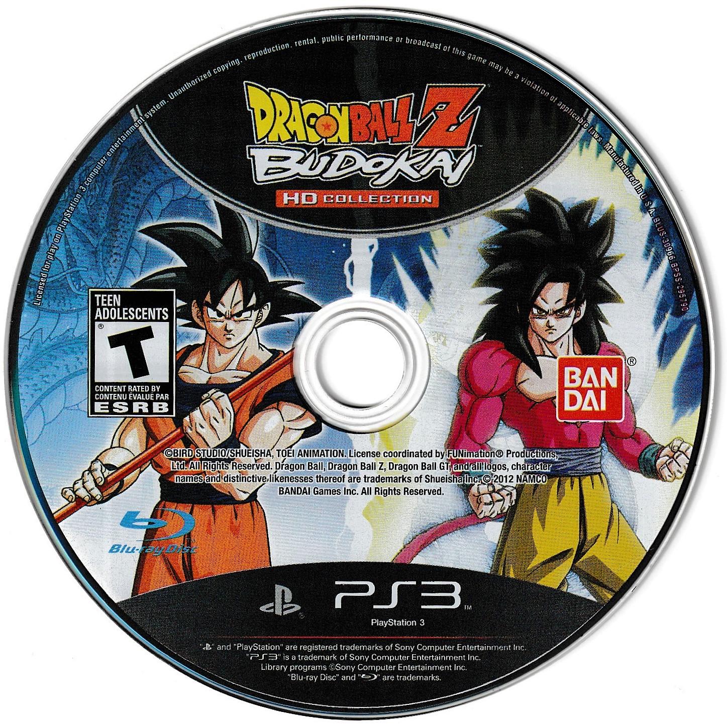 Xbox 360 Dragon Ball Budokai Ps3 Dragon Ball Z Budokai HD