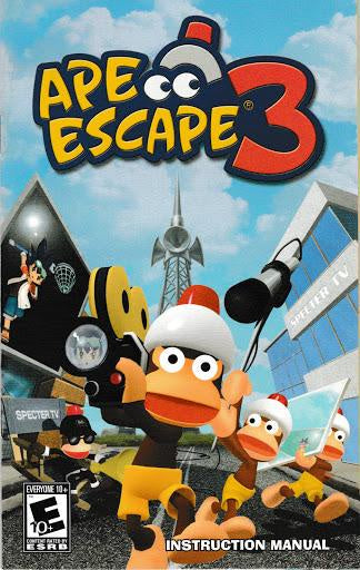 Ape Escape 3 Playstation 2 LOOSE