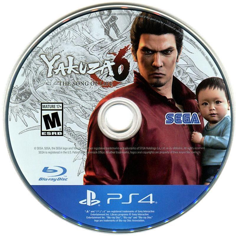 Yakuza 6: The Song of Life Playstation 4 LOOSE