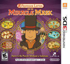 Professor Layton and the Miracle Mask Nintendo 3DS LOOSE
