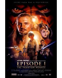Star Wars Episode I Poster PICKUP ONLY
