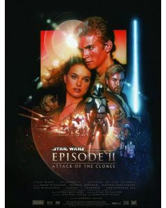 Star Wars Episode II Poster PICKUP ONLY