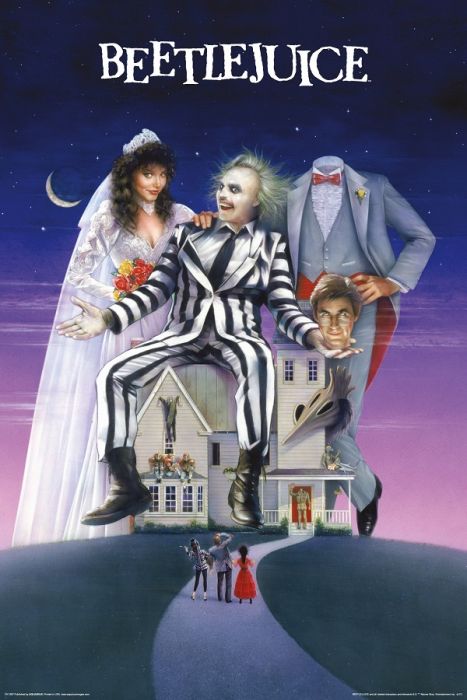 Beetlejuice Movie Poster PICKUP ONLY