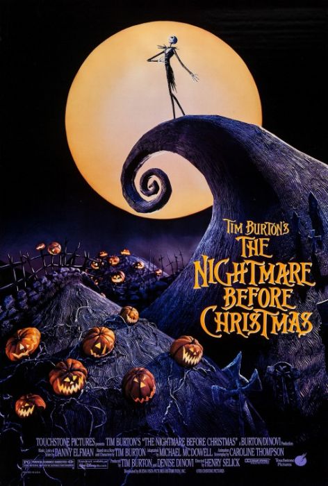 Nightmare Before Christmas Movie Poster PICKUP ONLY