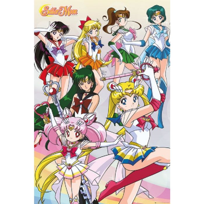 Sailor Moon Love and Justice Poster PICKUP ONLY