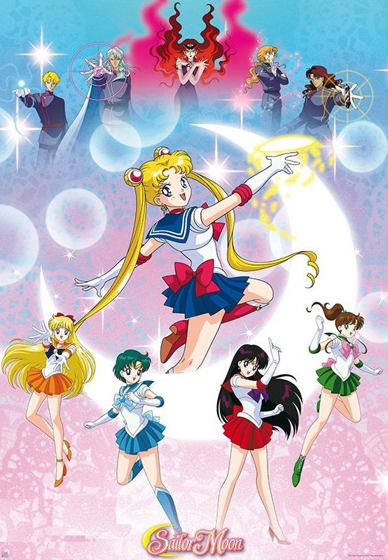 Sailor Moon Moonlight Power Poster PICKUP ONLY