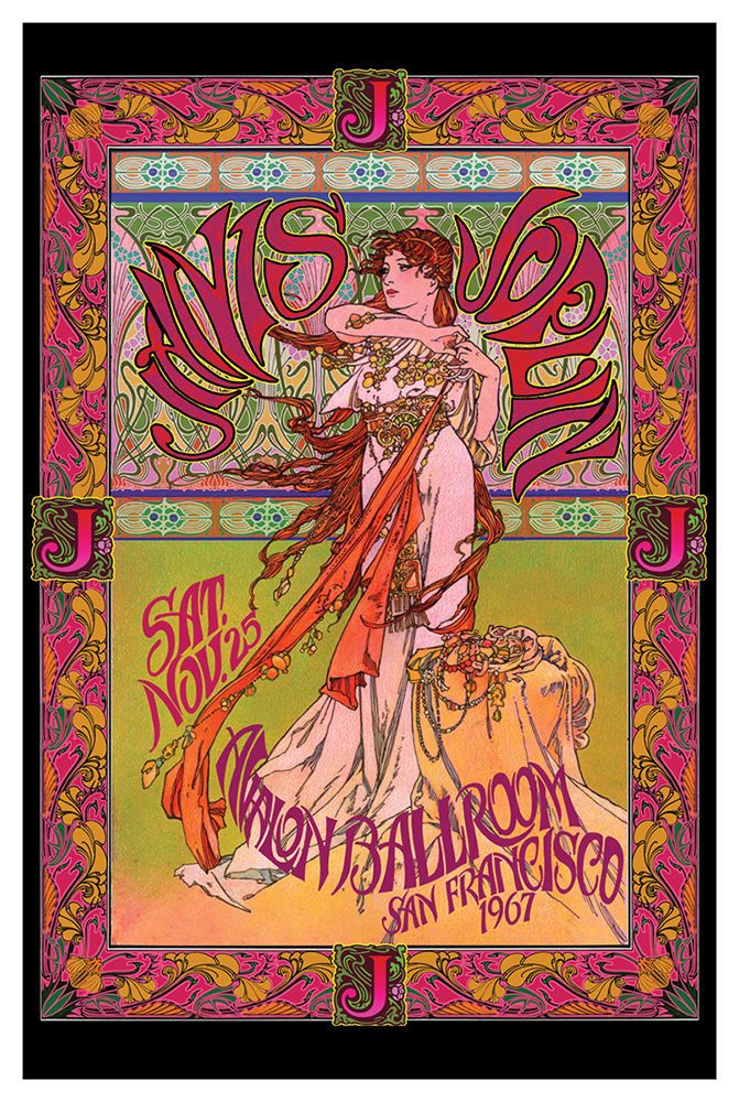 Janis Joplin Marquee Poster PICKUP ONLY
