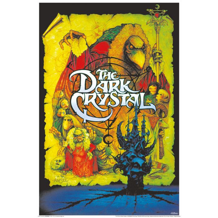 Dark Crystal Blacklight Poster PICKUP ONLY