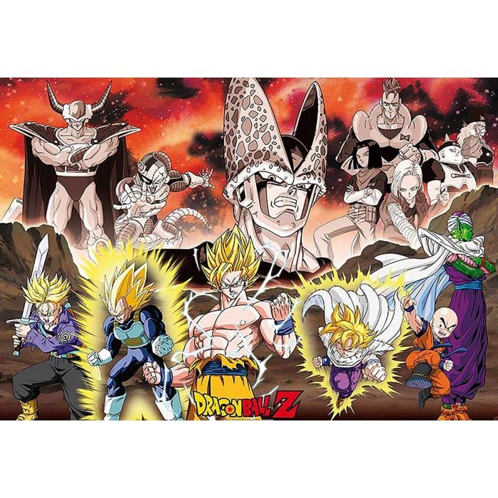 Dragon Ball Z Cell Arc Poster PICKUP ONLY