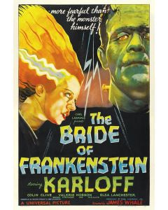 The Bride of Frankenstein Poster PICKUP ONLY