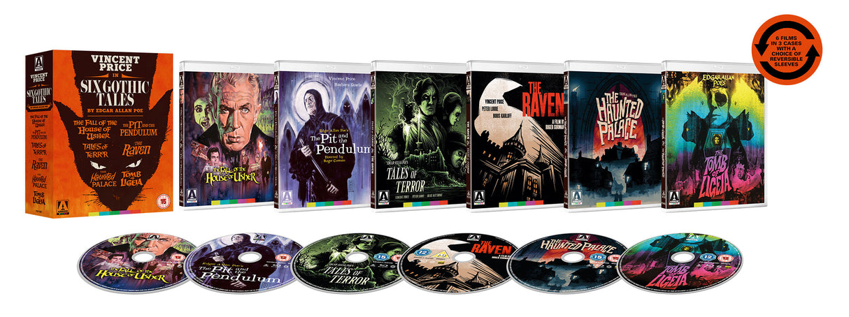 Six Gothic Tales (Edgar Allan Poe / Vincent Price Collection, Region B)