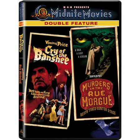 Cry of the Banshee/Murders in the Rue Morgue DVD USED