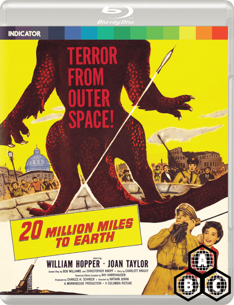 20 Million Miles To Earth (Region Free) - New Blu - Ray