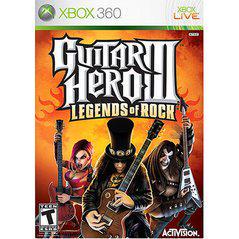 Guitar Hero III Legends of Rock XBOX 360 USED