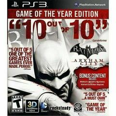 Batman: Arkham City [Game of the Year] Playstation 3 USED