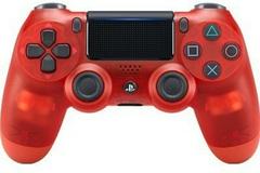 Playstation 4 Dualshock 4 Controller - Crystal Red (Loose) USED