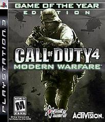 Call of Duty 4 Modern Warfare GOTY Playstation 3 USED