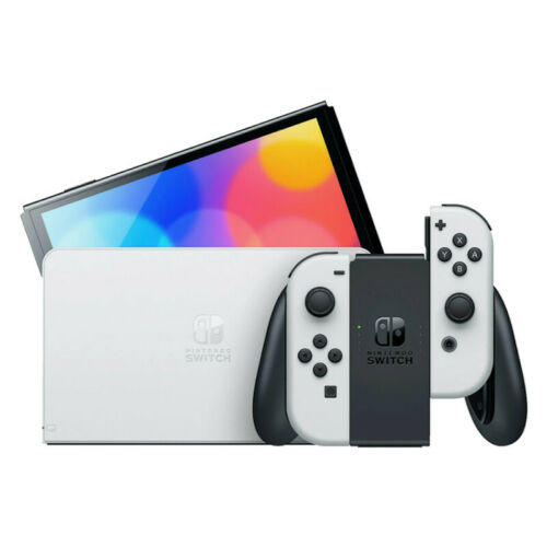 Nintendo Switch OLED Console - White Joy-Con LOOSE