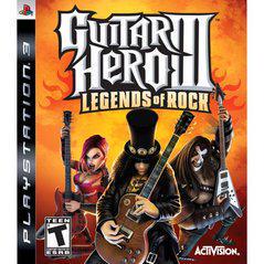 Guitar Hero III Legends of Rock Playstation 3 USED