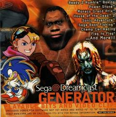 Generator Volume 1 [Demo Disk] Sega Dreamcast
