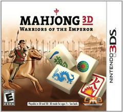 Mahjong 3D Warriors of the Emperor Nintendo 3DS USED