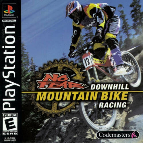 NO FEAR Downhill Mountain Bike Racing USED
