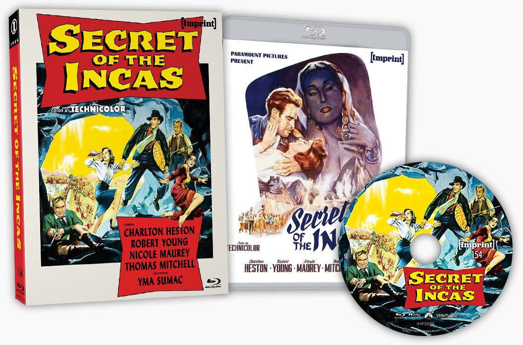Secret of the Incas (Limited Edition, Region Free) w/SLIP