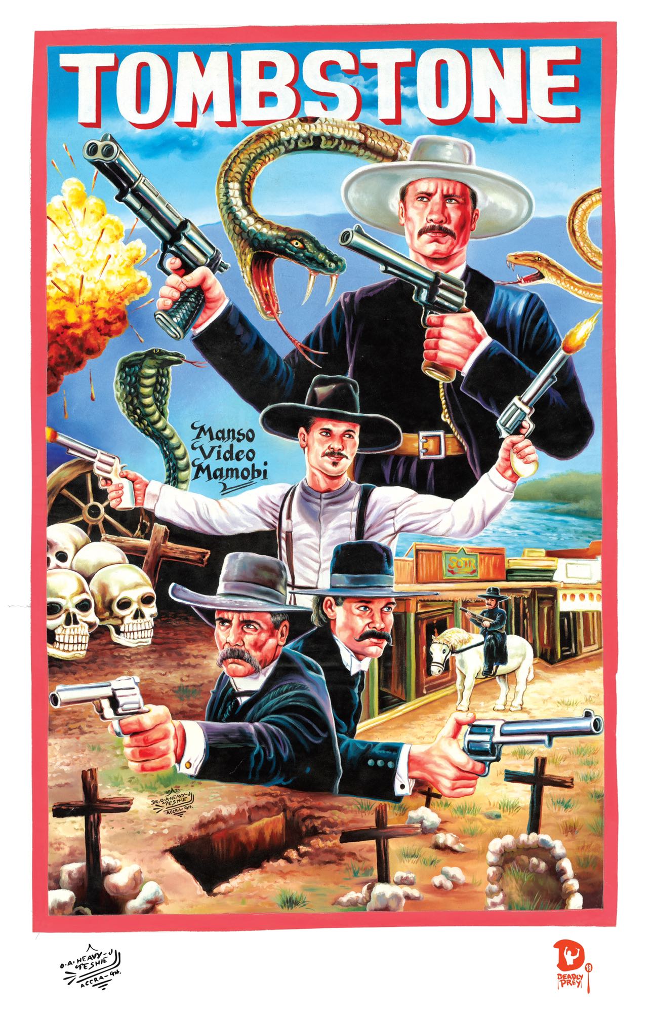 Tombstone Ghanaian Poster