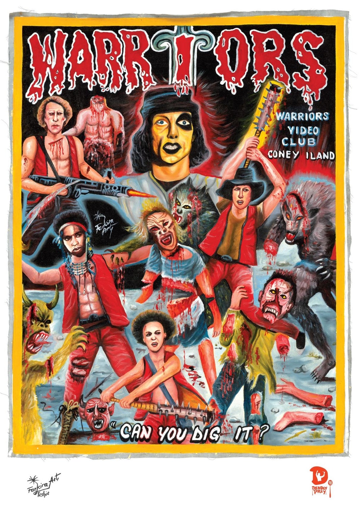 The Warriors by Farkira Ghanaian Poster