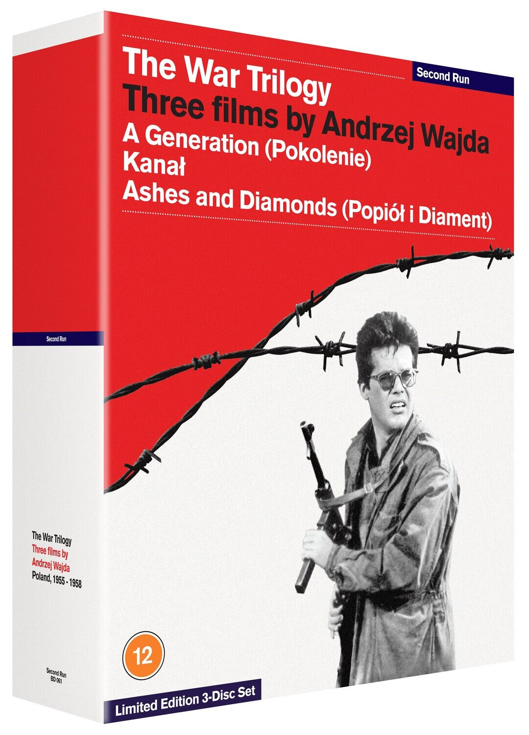 The War Trilogy: Three Films by Andrzej Wajda (Limited Edition, Region Free)