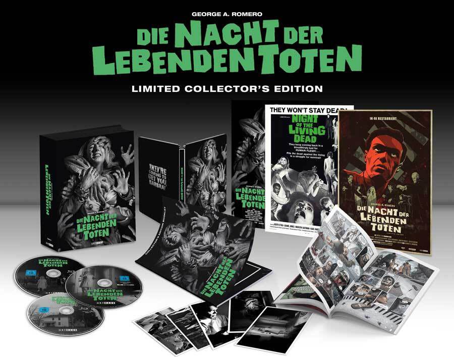 Night of the Living Dead (4K UHD, Limited Edition, Region Free/B)