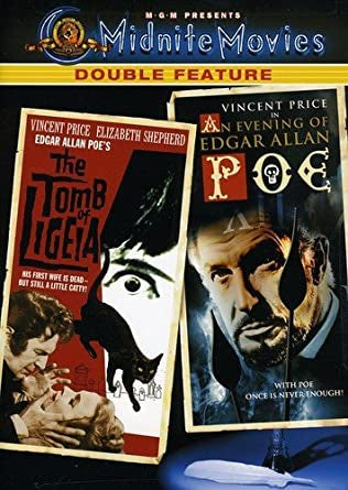 The Tomb of Ligeia/An Evening of Edgar Allan Poe DVD USED