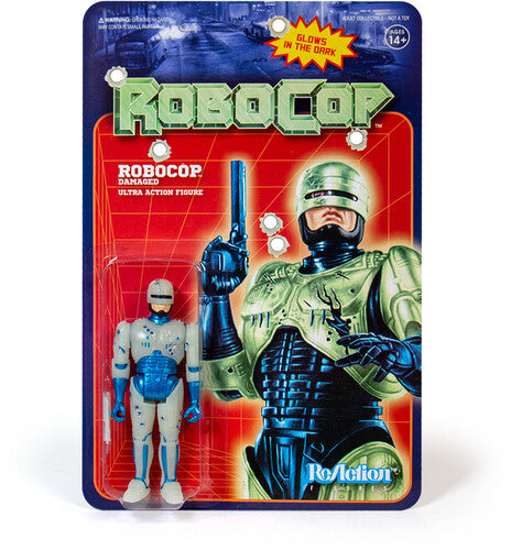 Super7 Robocop Battle Damaged GITD