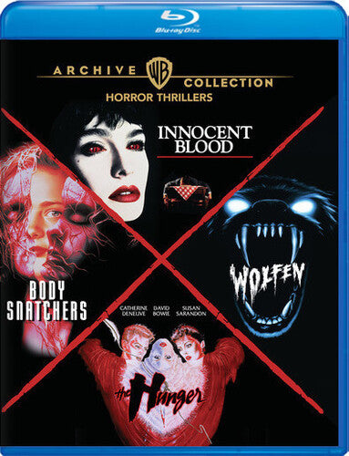 4 Film Coll. Innocent Blood/The Hunger/Wolfen/Body Snatchers