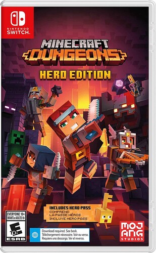 Minecraft Dungeons Hero Edition Nintendo Switch NEW