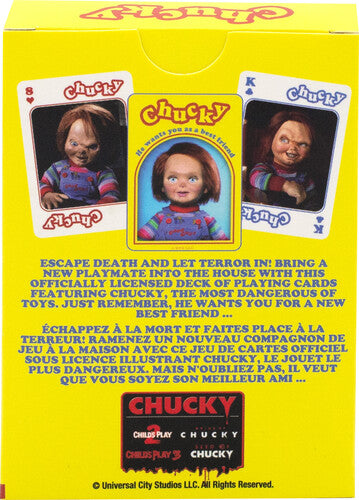 Chucky Playing Cards