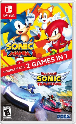 Sonic Mania + Team Sonic Racing Double Pack Nintendo Switch NEW