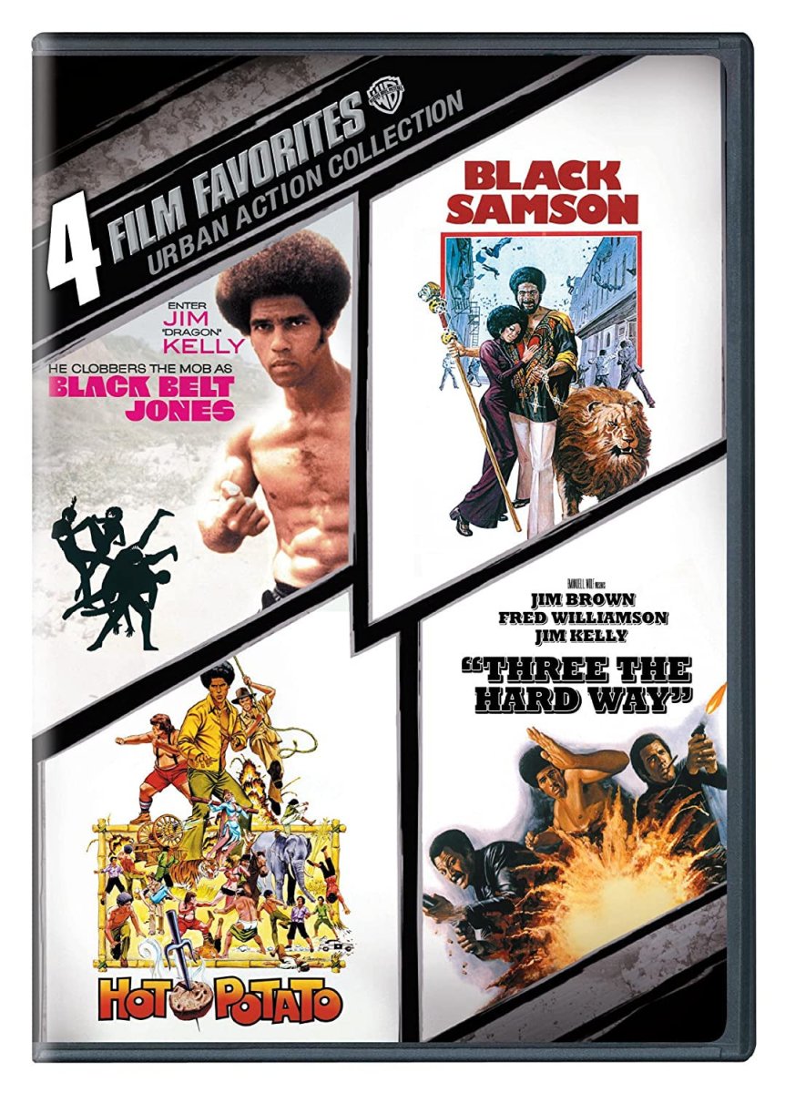 4 Film Favorites: Urban Action DVD USED