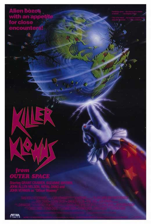 Killer Klowns from Outer Space Poster 11x17