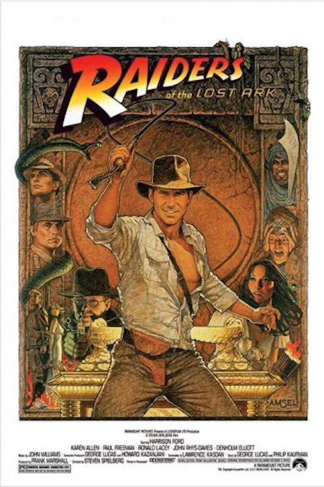 Poster Raiders of the Lost Ark PICKUP ONLY
