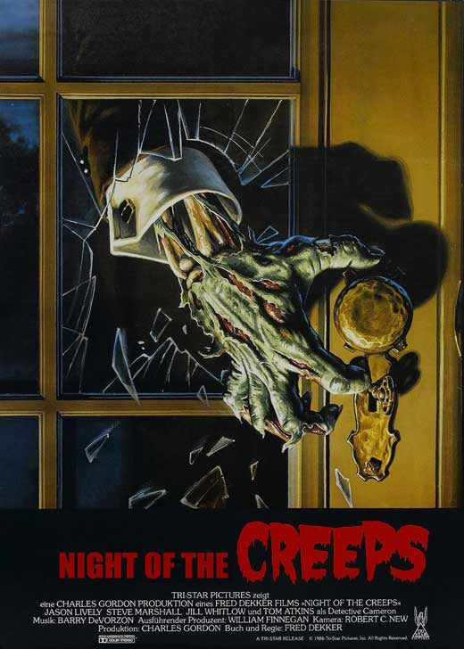 Night of the Creeps Poster 11x17