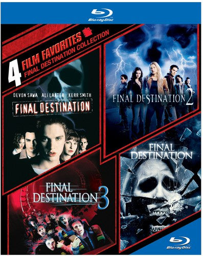 4 Film Favorites: Final Destination 1-4 w/SLIP USED