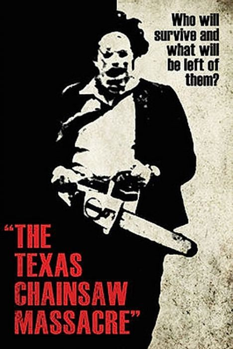 Poster Texas Chainsaw Massacre PICKUP ONLY