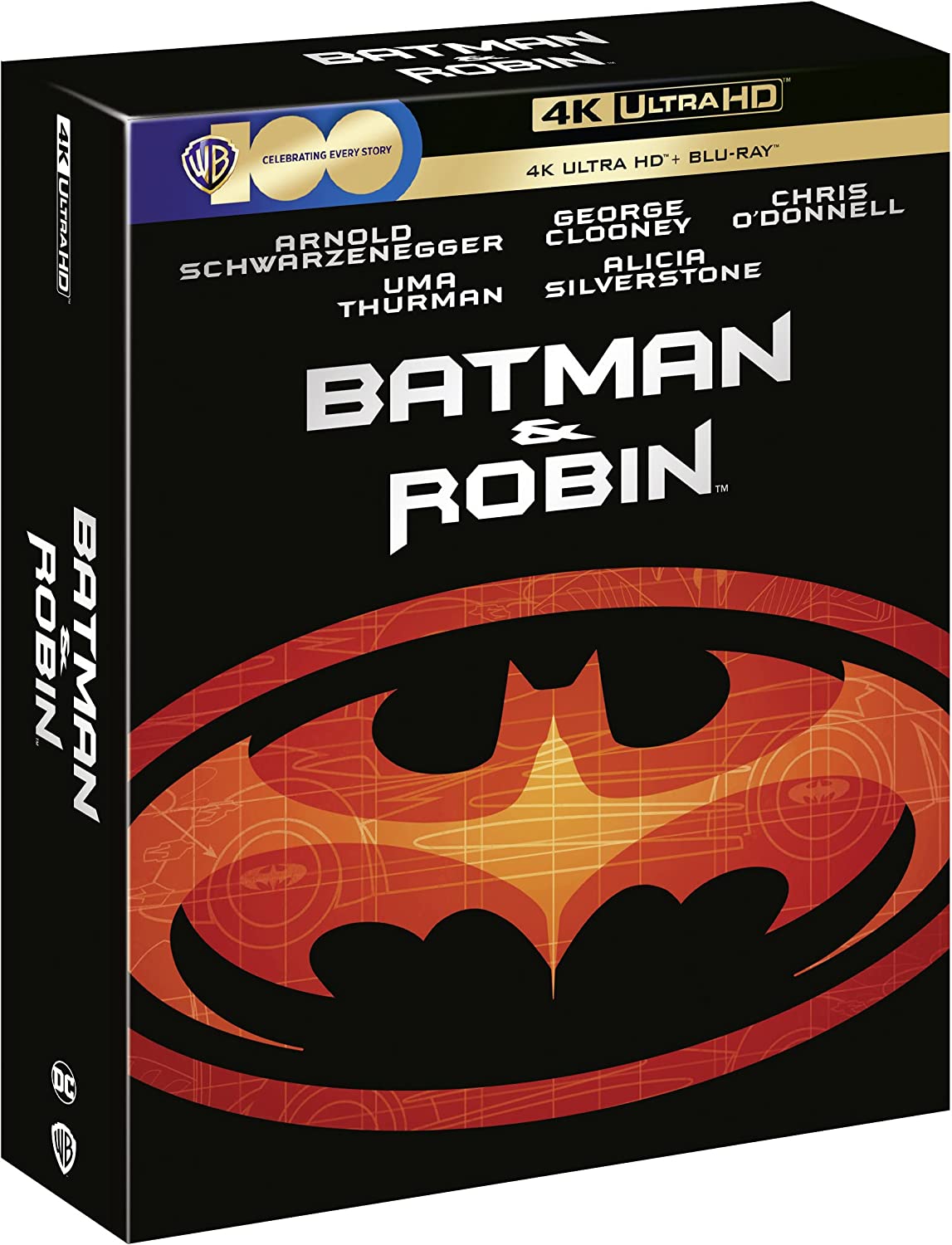 Batman & Robin (4K UHD, Ultimate Collector's Edition Steelbook, Region Free/B)
