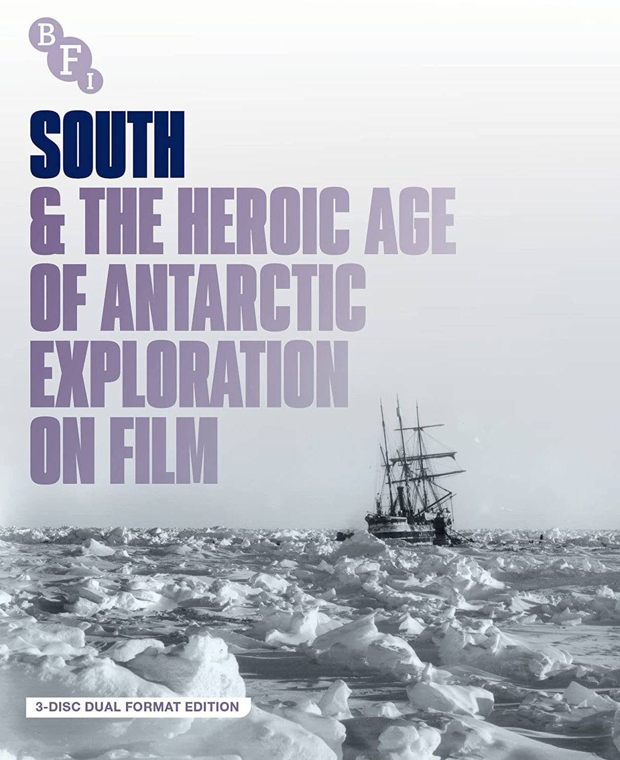 South & The Heroic Age of Antarctic Exploration on Film w/SLIP (Region B)